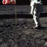 Fotos hombre en la luna
