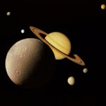Saturno planeta lunas