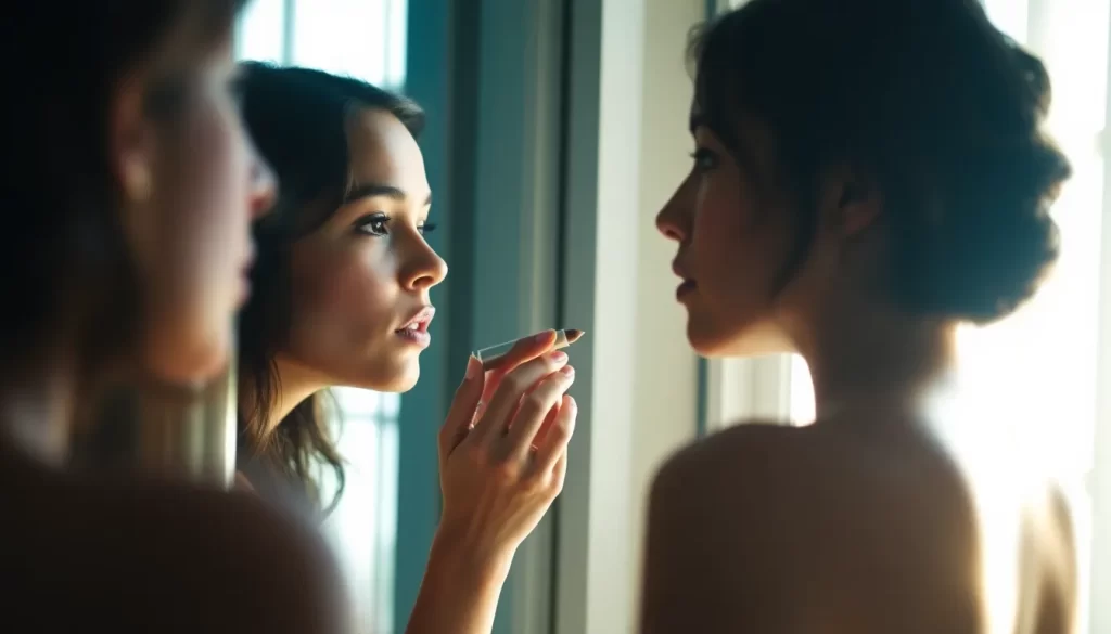 Comienza una nueva técnica de peinado o maquillaje.