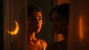 Haz afirmaciones positivas frente al espejo cada mañana.