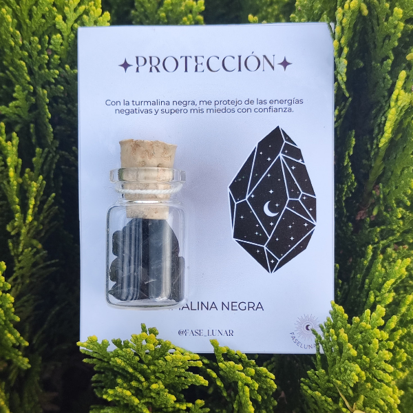 Regala Cristal para la protección_ Turmalina Negra