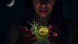 Reintroduce alimentos energéticos y vivos (frutas frescas, germinados, agua con limón).