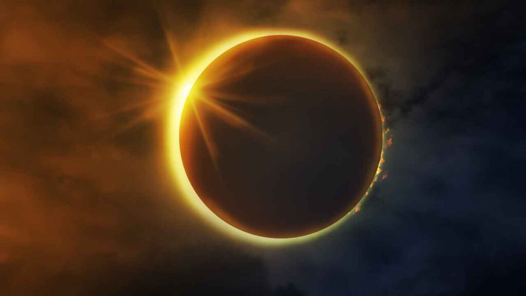 amplitud de un eclipse